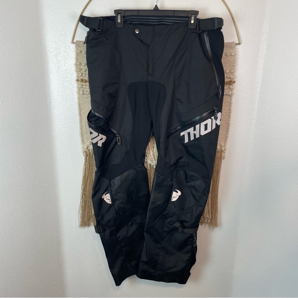 Thor Terrain Over-the-Boot Black Men's Riding Pants Black 38